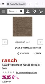 Rash behang 1 rol, Ophalen, Minder dan 10 m², Bruin