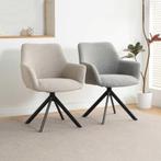 ZONDAG LIVINN ZEVENAAR STOELEN BOUCLE STOFFEN, Ophalen of Verzenden, Nieuw, Eén