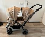 Deryan duobuggy beige - ZGAN!, Ophalen, Zo goed als nieuw, Overige merken, Regenhoes
