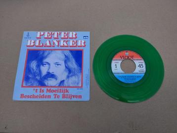 Single: Peter Blanker - T is Moeilijk Bescheiden Te Blijven beschikbaar voor biedingen