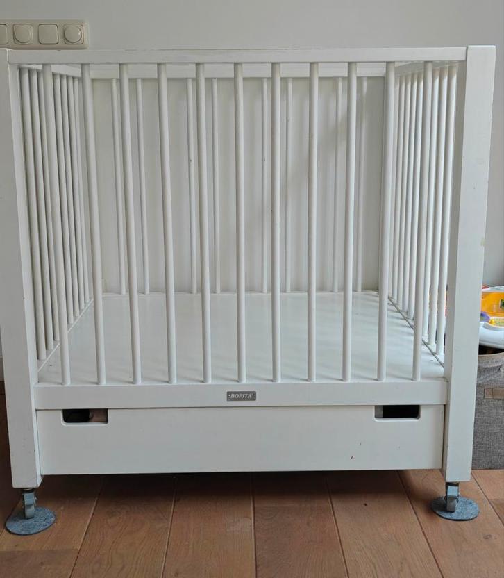 Bopita box, wit, met lade en wieltjes, Kinderen en Baby's, Boxen, Gebruikt, Lade, Wieltjes, Ophalen