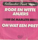 De marlets rode en witte anjers vinyl single, Ophalen of Verzenden, Zo goed als nieuw, Nederlandstalig, Single