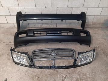 landcruiser 100 bumpers koplampen en gril  en plaatwerk  beschikbaar voor biedingen