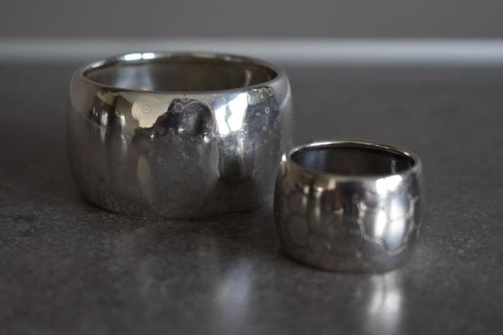 zilveren servet ring vingerdoekring Gerritsen en Van Kempen, Antiek en Kunst, Antiek | Goud en Zilver, Zilver, Ophalen of Verzenden