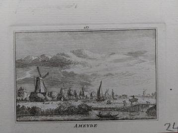187 / Ameyde - Ameide Gravure A. Rademaker beschikbaar voor biedingen