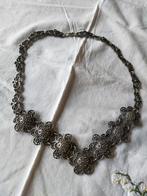 Zilveren filligrain ketting, gemerkt 925, 1e gehalte zilver., Ophalen of Verzenden, Zilver