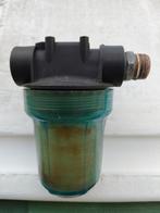Filter voor waterpomp beregening pomp 1 duims aansluitingen., Ophalen of Verzenden, Gebruikt
