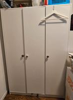 Witte Kleppstad Ikea kledingkast, Ophalen, 100 tot 150 cm, Met hangruimte, 150 tot 200 cm