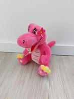 Knuffel Julianatoren dino dinosaurus roze Dina K9025, Kinderen en Baby's, Speelgoed | Knuffels en Pluche, Ophalen of Verzenden