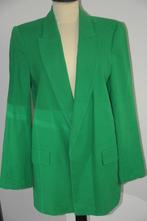 Leuke groene linnen blazer van ZARA, maat M, ZGAN!, Maat 38/40 (M), Zara, Ophalen of Verzenden, Zo goed als nieuw
