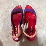 Vintage Prada Hak Sandalen, Ophalen of Verzenden, Gedragen, Rood, Sandalen of Muiltjes