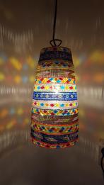 Oosterse glasmozaiek hanglamp, Nieuw, Ophalen of Verzenden, Glas, Minder dan 50 cm