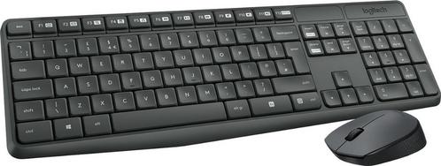 37x Draadloos Toetsenbord en Muis Nieuw - Azerty - Logitech, Computers en Software, Toetsenborden, Nieuw, Azerty, Draadloos, Toetsenbord en muis-set