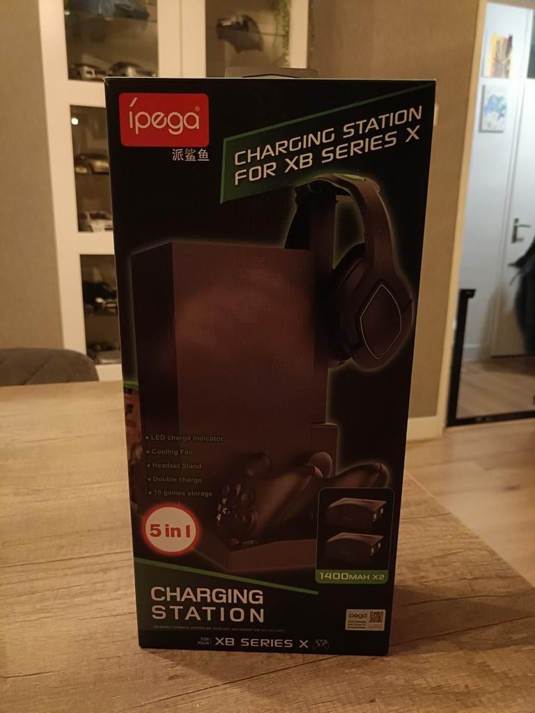 IPEGA Oplaadstation Xbox Series X - Controller & Headset, Ophalen of Verzenden, Zo goed als nieuw, Controller, Xbox Series X
