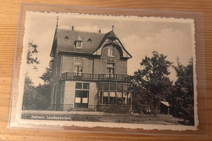 Ansichtkaart Barhmen Landbouwschool, Verzamelen, Ansichtkaarten | Nederland, Overijssel, Ophalen of Verzenden