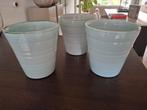 Plantenpotten., Tuin en Terras, Ophalen, Steen, Rond, Zo goed als nieuw
