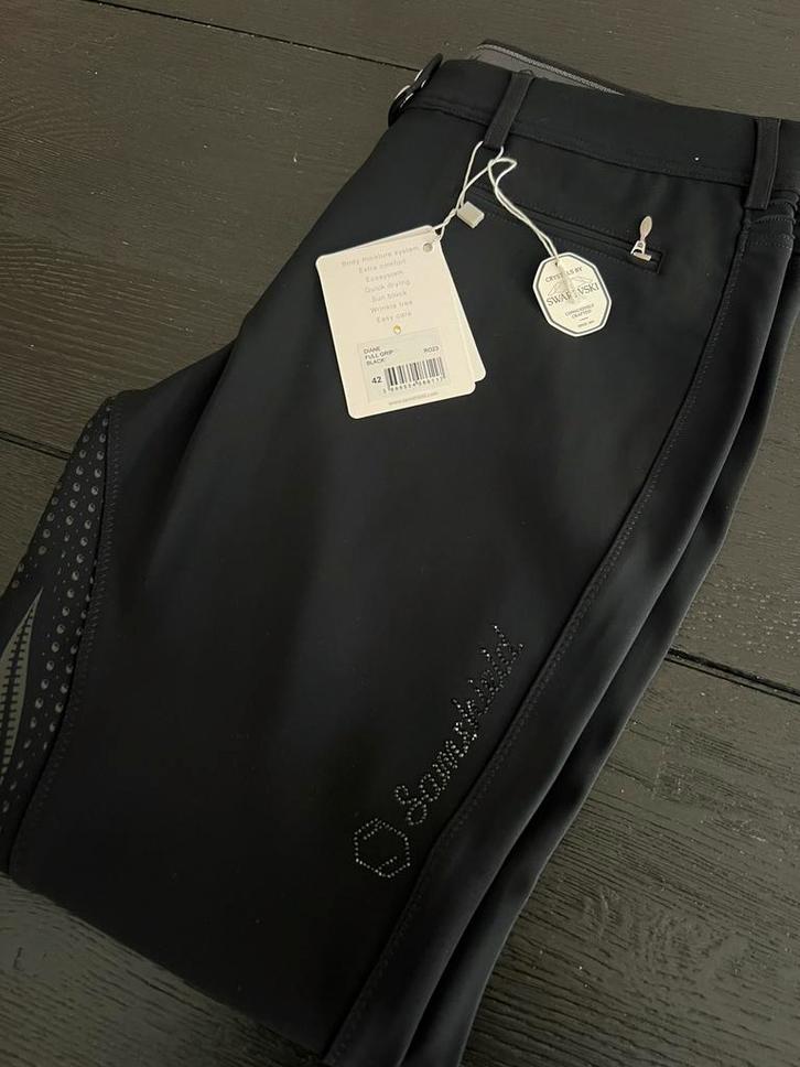 NIEUWE Samshield broek full grip zwart 42, Dieren en Toebehoren, Paardrijkleding, Zo goed als nieuw, Onderkleding, Dressuur, Ophalen of Verzenden