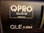 Qpro audio versterker en loudspeakmanger, Ophalen of Verzenden, Zo goed als nieuw, 500 tot 1000 watt, Overige typen