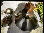 Koperen hanglamp, Huis en Inrichting, Lampen | Hanglampen, Ophalen, Gebruikt