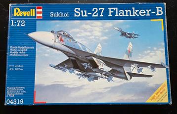 Revell  Sukhoi Su-27 Flanker-B 1:72 Oekrainse decals beschikbaar voor biedingen