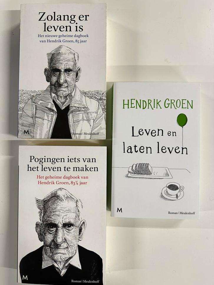Hendrik Groen - 3 boeken 2 euro per stuk, Boeken, Literatuur, Zo goed als nieuw, Ophalen of Verzenden