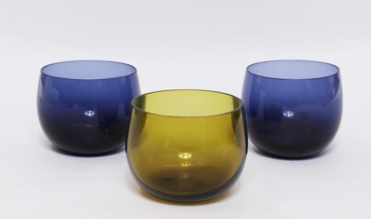 drie 'Maja' cocktailglaasjes - Saara Hopea, Antiek en Kunst, Antiek | Glas en Kristal, Ophalen