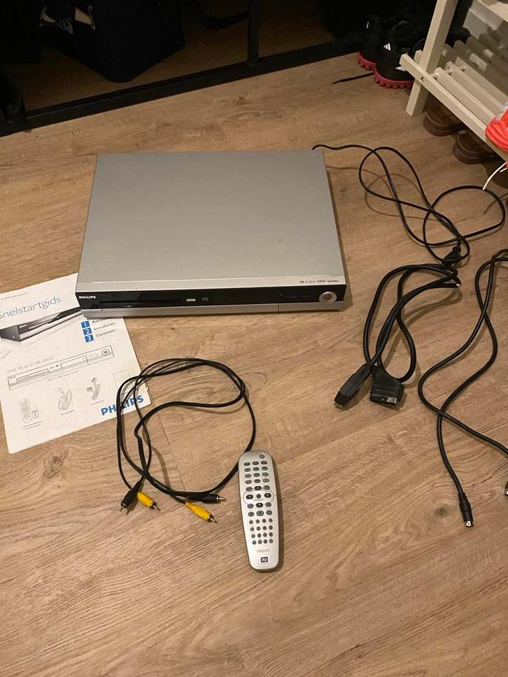 Oude Philips DVD Set met Afstandsbediening, Audio, Tv en Foto, Dvd-spelers, Gebruikt, Dvd-speler, Philips, Ophalen of Verzenden