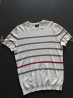 Massimo Dutti T-shirt - Borduurwerk & Reparatiewerk, Ophalen of Verzenden, Gedragen, Maat 48/50 (M), Wit