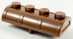 Lego Brown Container, Treasure Chest Lid Curved with Thick, Ophalen of Verzenden, Gebruikt, Losse stenen, Lego