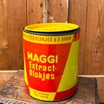 Blik Maggi Extract blokjes rond Ø 17,5 cm hoog 19 origineel, Verzamelen, Blikken, Ophalen of Verzenden, Gebruikt, Overige, Overige merken