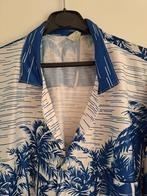 Fout overhemd mt  XXL wit - blauw, Ophalen of Verzenden, Zo goed als nieuw, Blauw, Overige halswijdtes