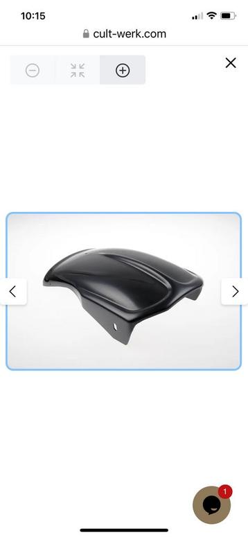 Achter spatbord verkort, korte fender Sportster cult werk beschikbaar voor biedingen