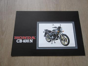 Honda CB400N brochure folder 1980 ? beschikbaar voor biedingen
