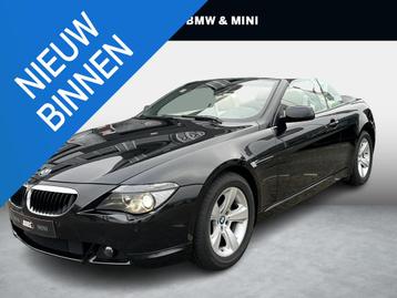 BMW 6-serie Cabrio 630i Xenon | Leer | Aut | Navi | 1e eig beschikbaar voor biedingen