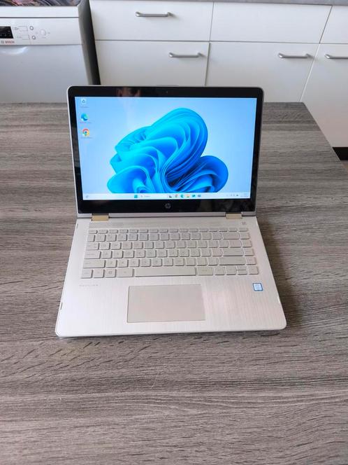 Laptop / Tablet HP met Touchscreen, Computers en Software, Windows Laptops, Zo goed als nieuw, 14 inch, SSD, 2 tot 3 Ghz, Met touchscreen