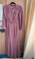 Roze Abiye Feestjurk - Avondjurk maat 38, Maat 38/40 (M), Ophalen of Verzenden, Zo goed als nieuw, Roze