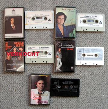 Camilo Sesto 4 verschillende cassettes €2,50 p/s 4 voor €8 beschikbaar voor biedingen