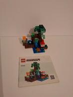 Lego minecraft 21240 the swamp adventure compleet met boekje, Ophalen of Verzenden, Zo goed als nieuw, Complete set, Lego
