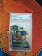 Snorlax Full Art #51 Pokemon 151 Elite Trainer Box PSA 9, Ophalen of Verzenden, Zo goed als nieuw, Losse kaart, Foil