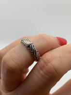 BB9 Prachtige zilveren Buddha to Buddha ring maat 16, Ophalen of Verzenden, Kleiner dan 17, X, Dame