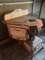 Decoratief antiek Leuvense stoof la tongroise, Ophalen, Gebruikt, Overige brandstoffen, Kolenkachel