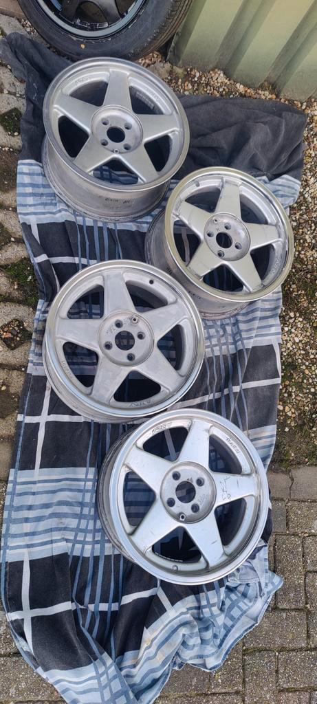 Azev a 16 inch, staal 14 inch 4x100, Auto-onderdelen, Banden en Velgen, Velg(en), Zomerbanden, 16 inch, 195 mm, Ophalen