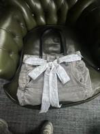 Spijkerbroek Tas met Kant, Sieraden, Tassen en Uiterlijk, Ophalen of Verzenden, Gebruikt, Blauw, Handtas