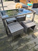 Tuintafel met bankjes, Tuin en Terras, Tuinsets en Loungesets, Zo goed als nieuw, Ophalen