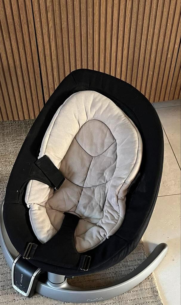 Nuna Leaf Curve wipstoel met wind machine, Kinderen en Baby's, Wipstoeltjes, Zo goed als nieuw, Wipstoel, Overige merken, Met gordel(s) of riempje(s)