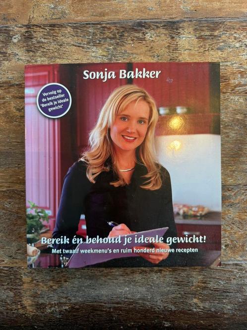Sonja Bakker kookboek, Boeken, Gezondheid, Dieet en Voeding, Zo goed als nieuw, Verzenden