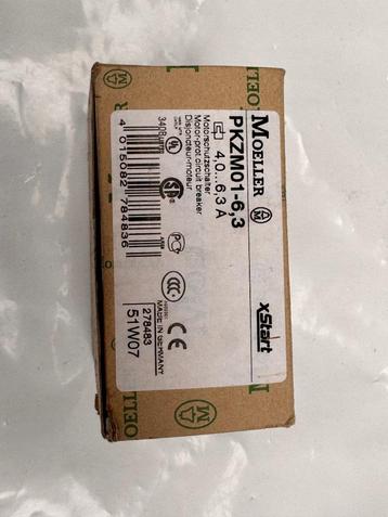 Moeller PKZ motorbeveiliging schakelaar 4-6,3A nieuw beschikbaar voor biedingen