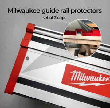 Milwaukee guide rail beschermkappen beschikbaar voor biedingen