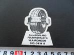 sticker vlaardingen bandenhandel g van dorland firestone, Ophalen, Zo goed als nieuw