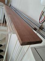 mahonie plank, Ophalen, 25 tot 50 mm, Zo goed als nieuw, 300 cm of meer